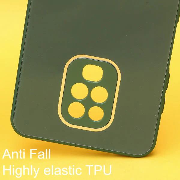 Dark green camera Safe mirror case for Redmi Note 9 Pro Max - Image 2