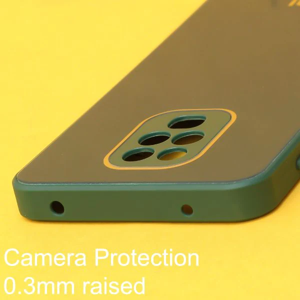 Dark green camera Safe mirror case for Redmi Note 9 Pro Max - Image 4