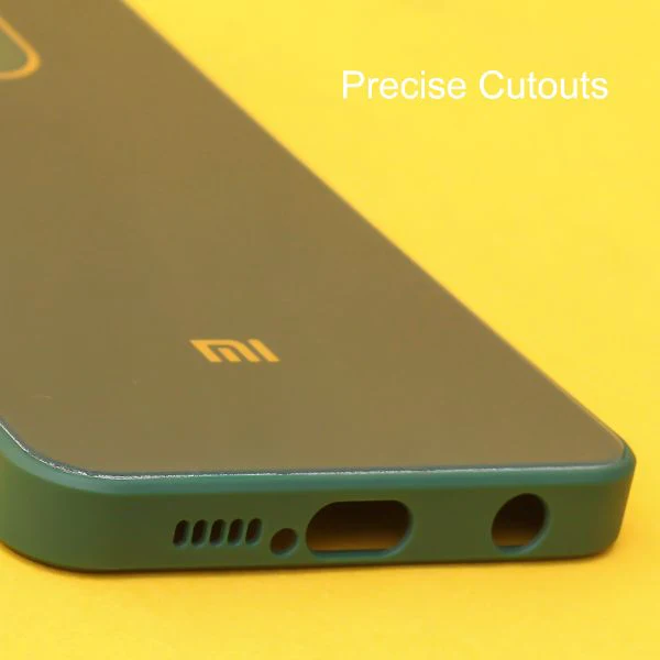 Dark green camera Safe mirror case for Redmi Note 9 Pro Max - Image 5