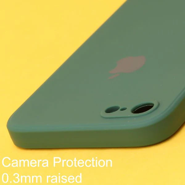 Dark Green Candy Silicone Case for Apple Iphone 7 - Image 4