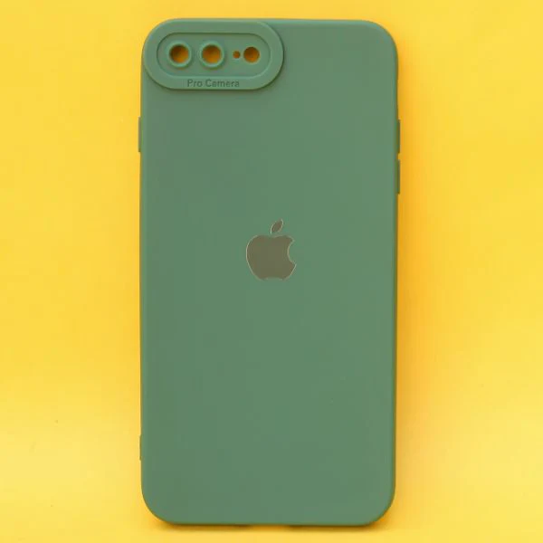 Dark Green Candy Silicone Case for Apple Iphone 8 plus