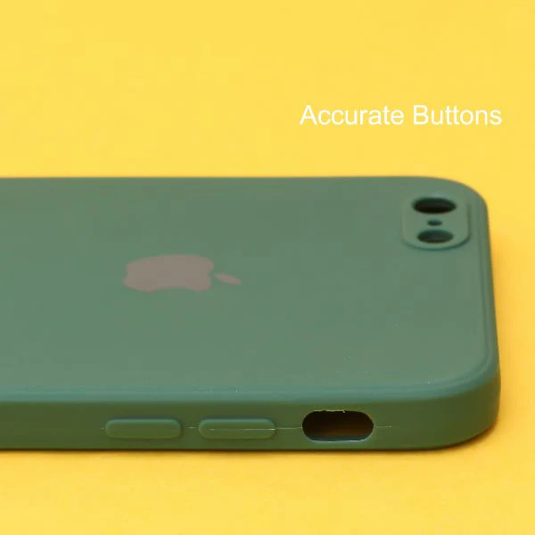 Dark Green Candy Silicone Case for Apple Iphone 8 plus - Image 3
