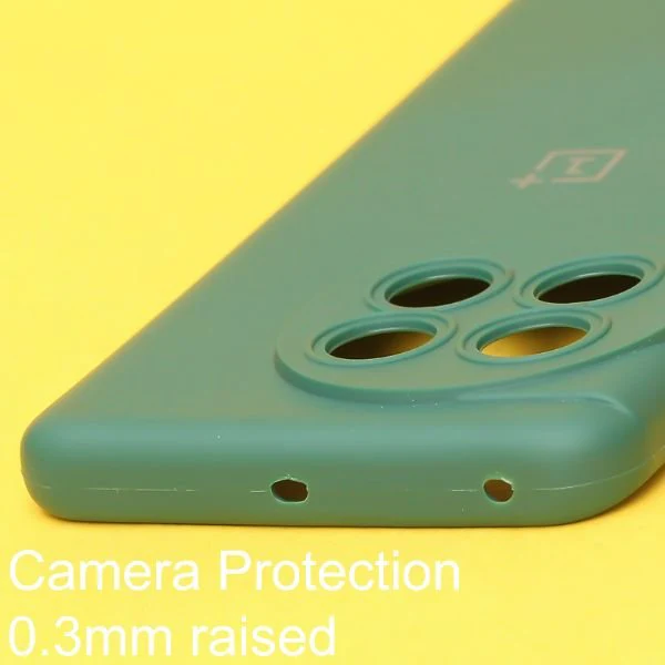 Dark Green Candy Silicone Case for Oneplus 11R - Image 4