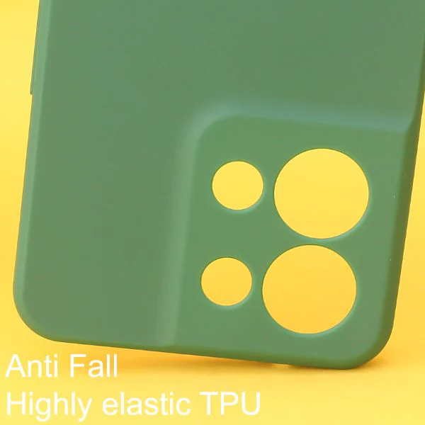 Dark Green candy Silicone Case for Oppo Reno 8 - Image 2