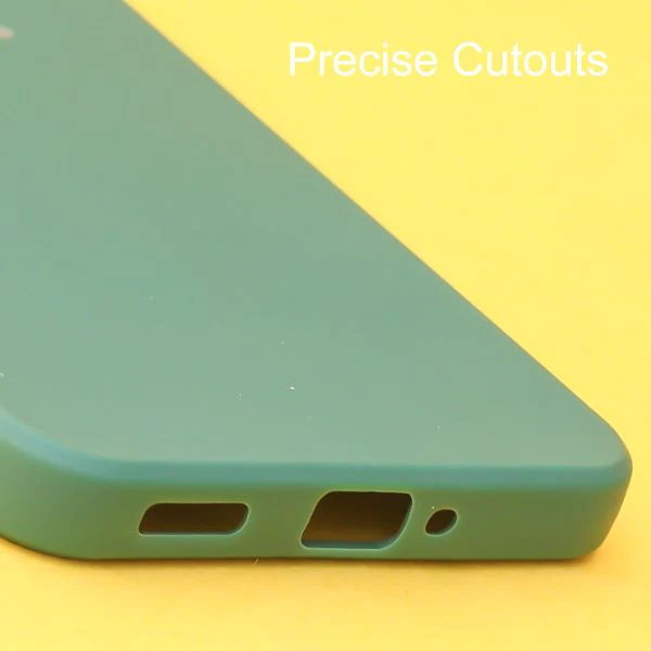 Dark Green candy Silicone Case for Oppo Reno 8 - Image 5