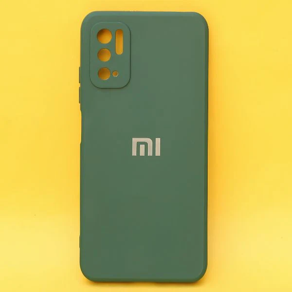Dark Green Candy Silicone Case for Poco M3 pro