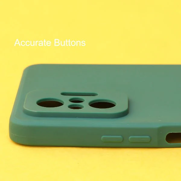Dark Green Candy Silicone Case for Redmi Note 10 Pro Max - Image 3