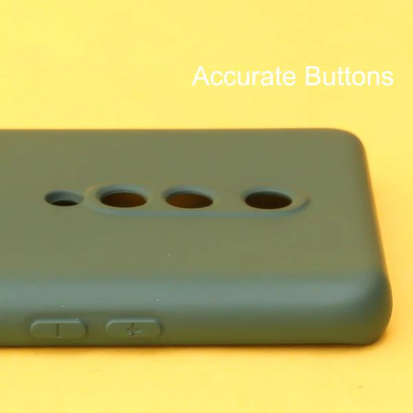 Dark Green Original Camera Silicone case for Oneplus 8 - Image 3