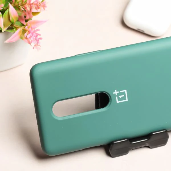 Green Original Silicone case for Oneplus 8 - Image 2
