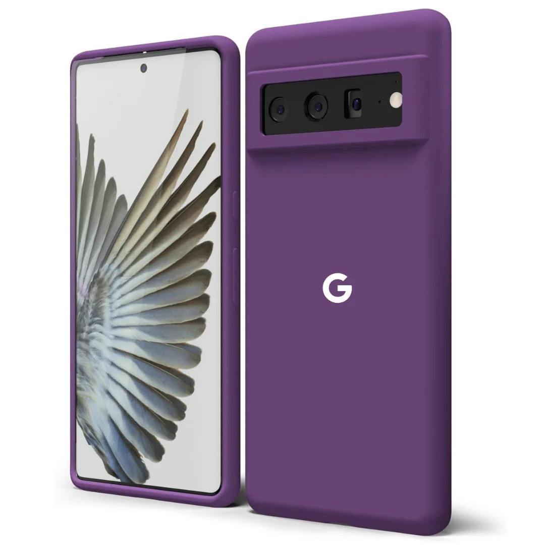 Dark Purple Original Silicone case for Google Pixel 8a