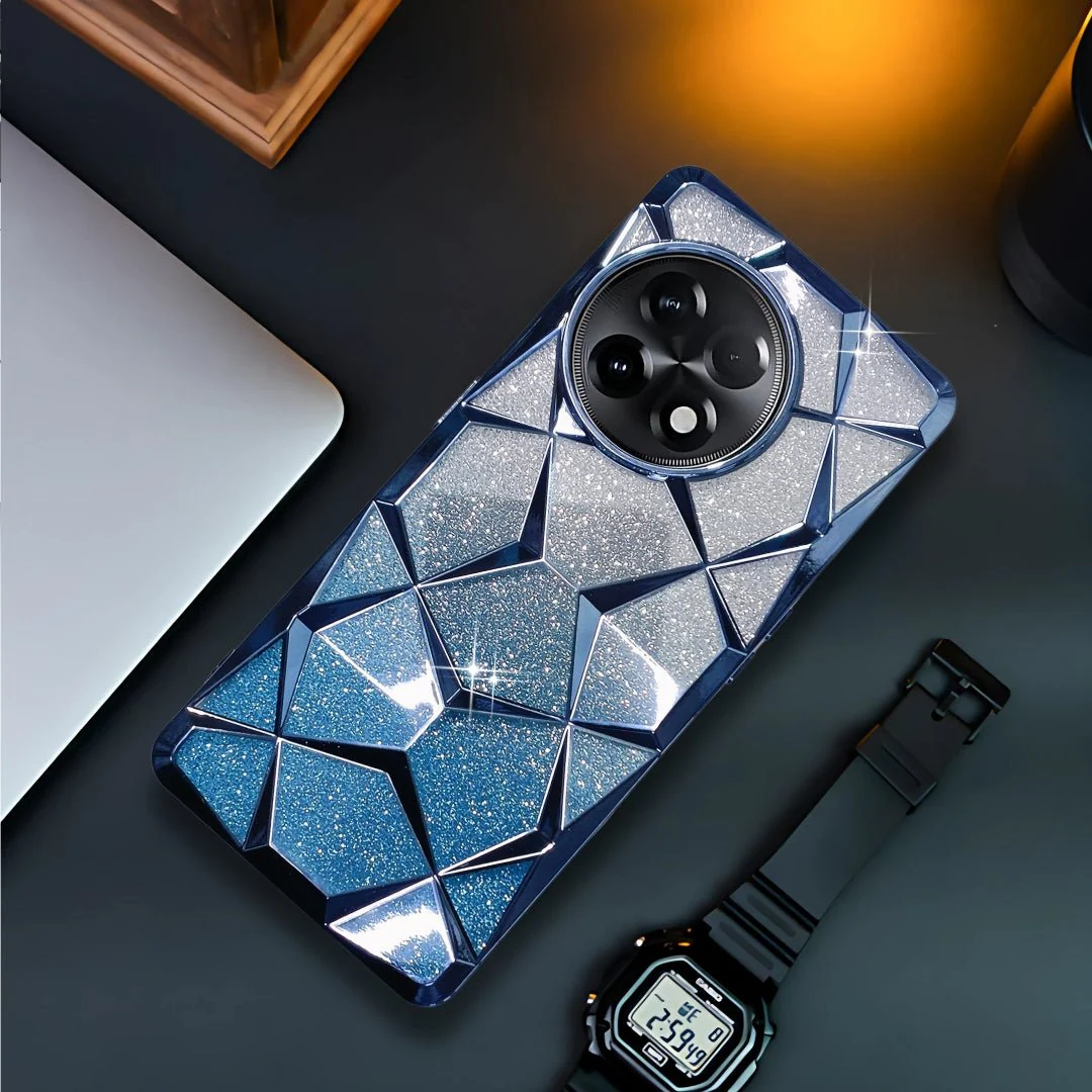 Dazzle Blue Silicone case for Oneplus 11r