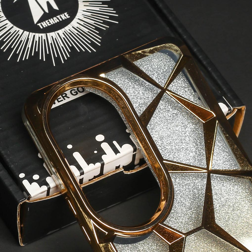 Dazzle Gold Silicone case for Vivo V50 - Image 4