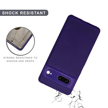 Deep Purple Camera Original Silicone case for Google Pixel 7 - Image 2