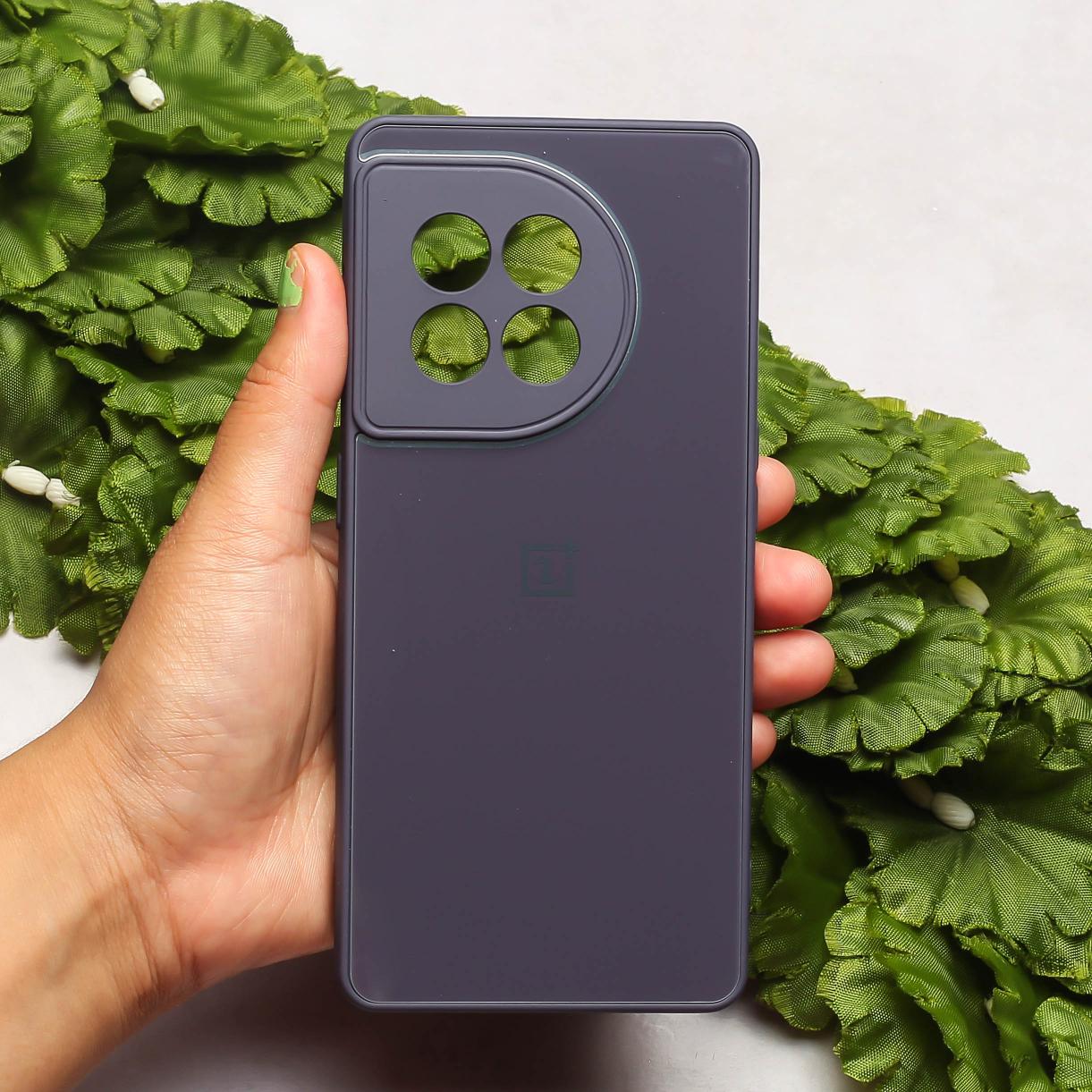 Deep Purple camera Safe mirror case for Oneplus 11R