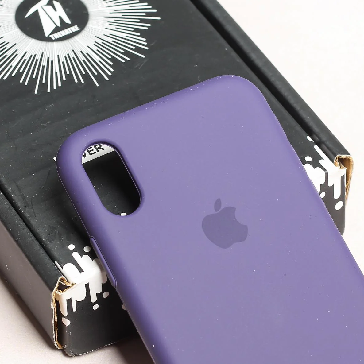 Deep Purple Original Silicone case for Apple iphone X/xs - Image 4