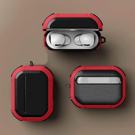 Eggshell Buffer Design (Red) Silicone Case For Apple Airpods Pro 3 - Image 2