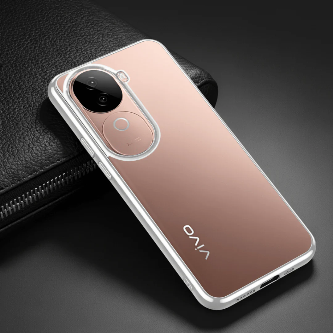 EW Silver Transparent case for Vivo V40e