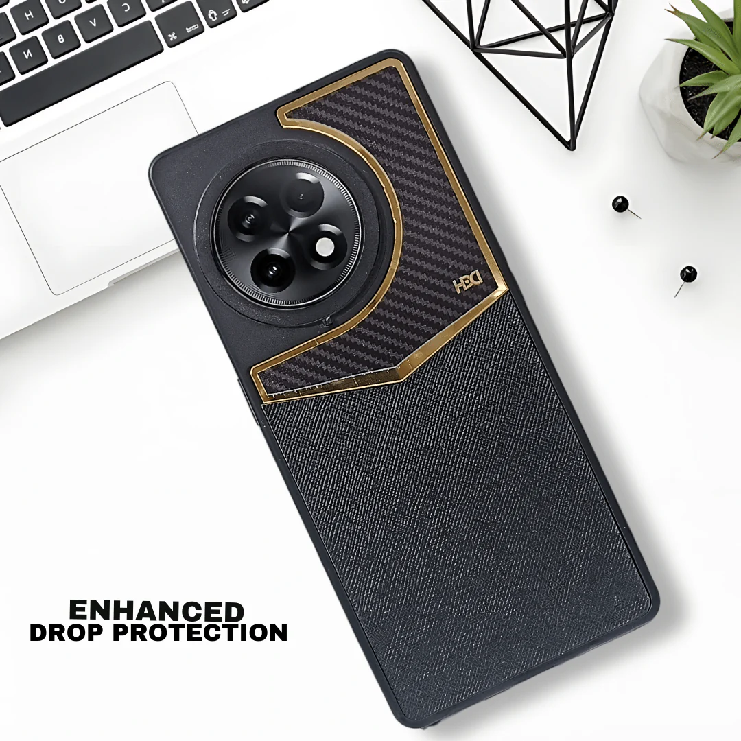 GoldAura Black Case for Oneplus 11r