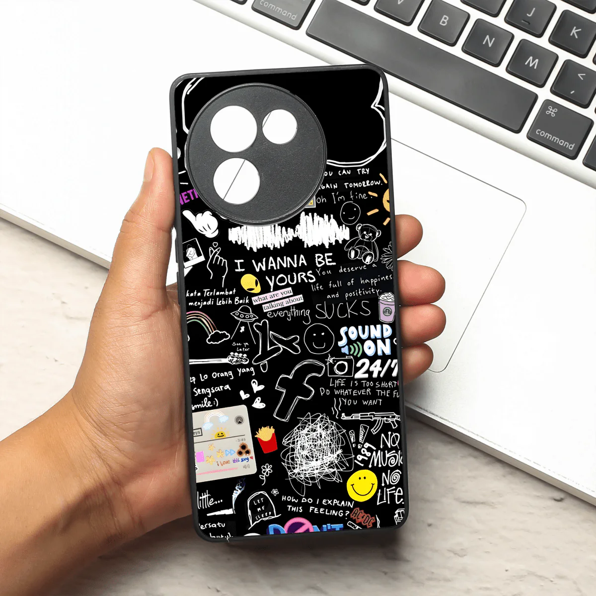 Graffiti MB Case for Vivo V30e