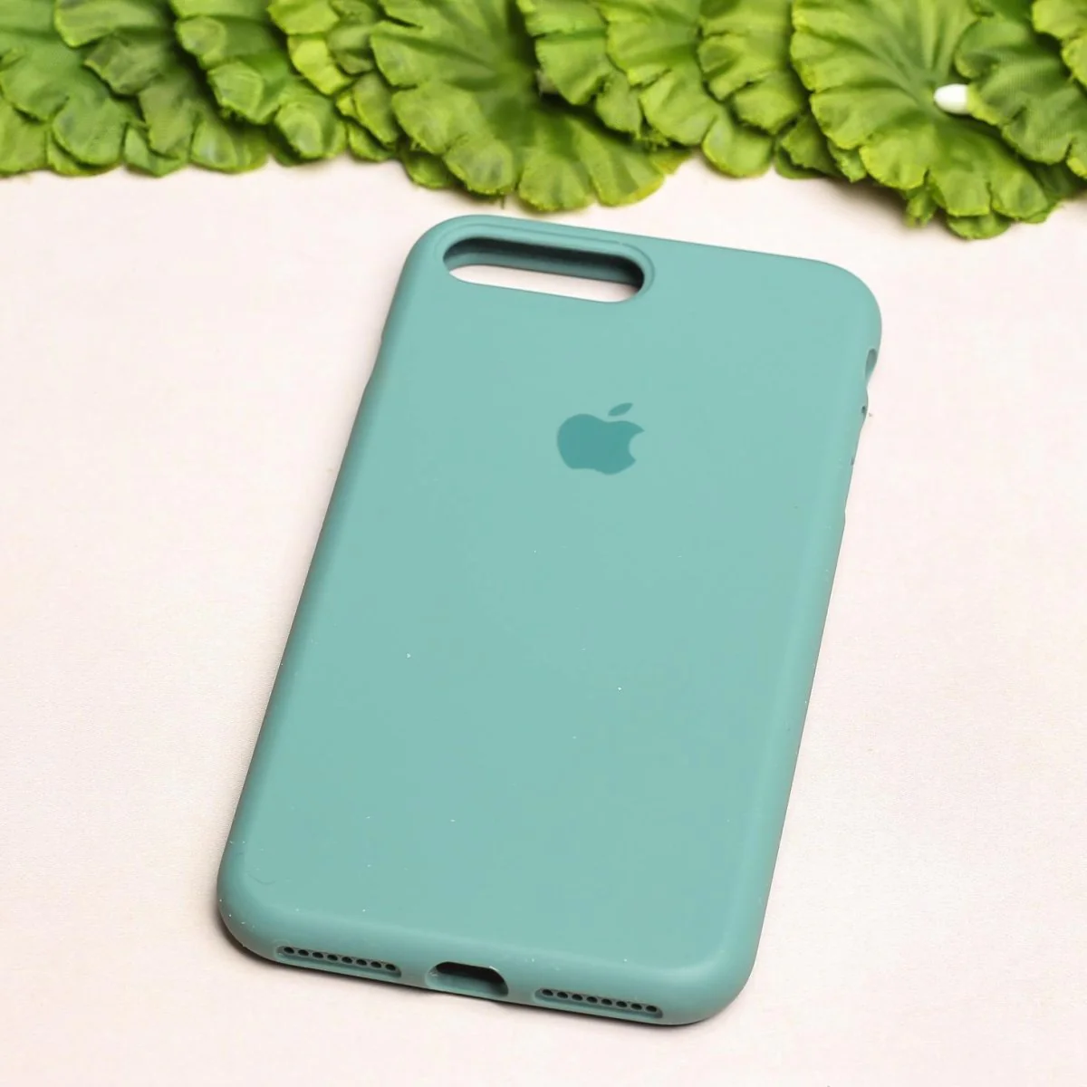 Green Original Silicone case for Apple iphone 7 plus - Image 2