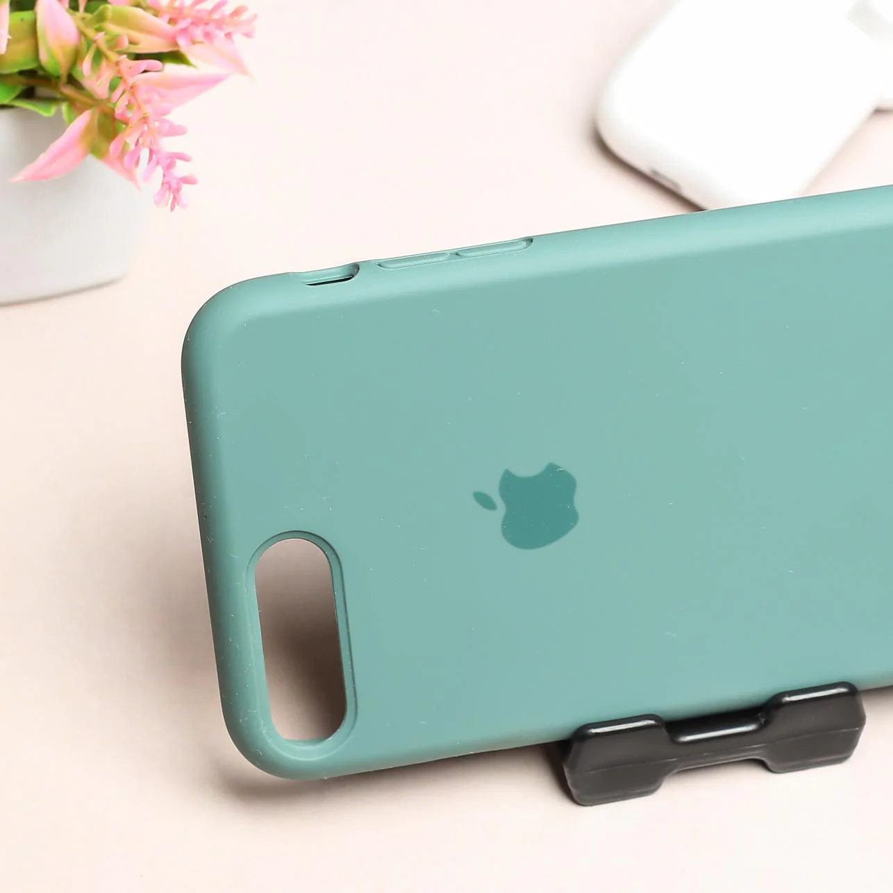 Green Original Silicone case for Apple iphone 7 plus - Image 3