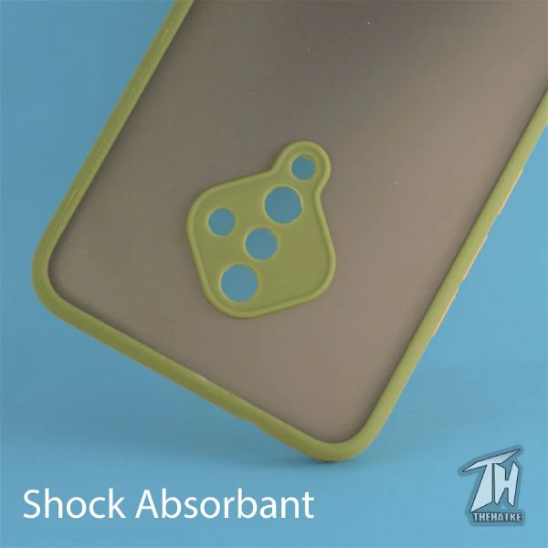 Green Smoke Camera Safe Silicone case for Vivo S1 pro - Image 3