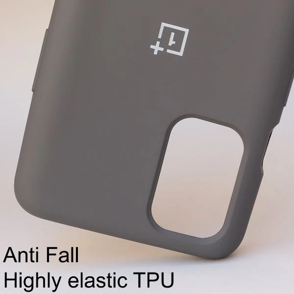 Grey Original Silicone case for Oneplus 9R - Image 2