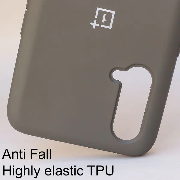 Grey Original Silicone case for Oneplus Nord CE - Image 2
