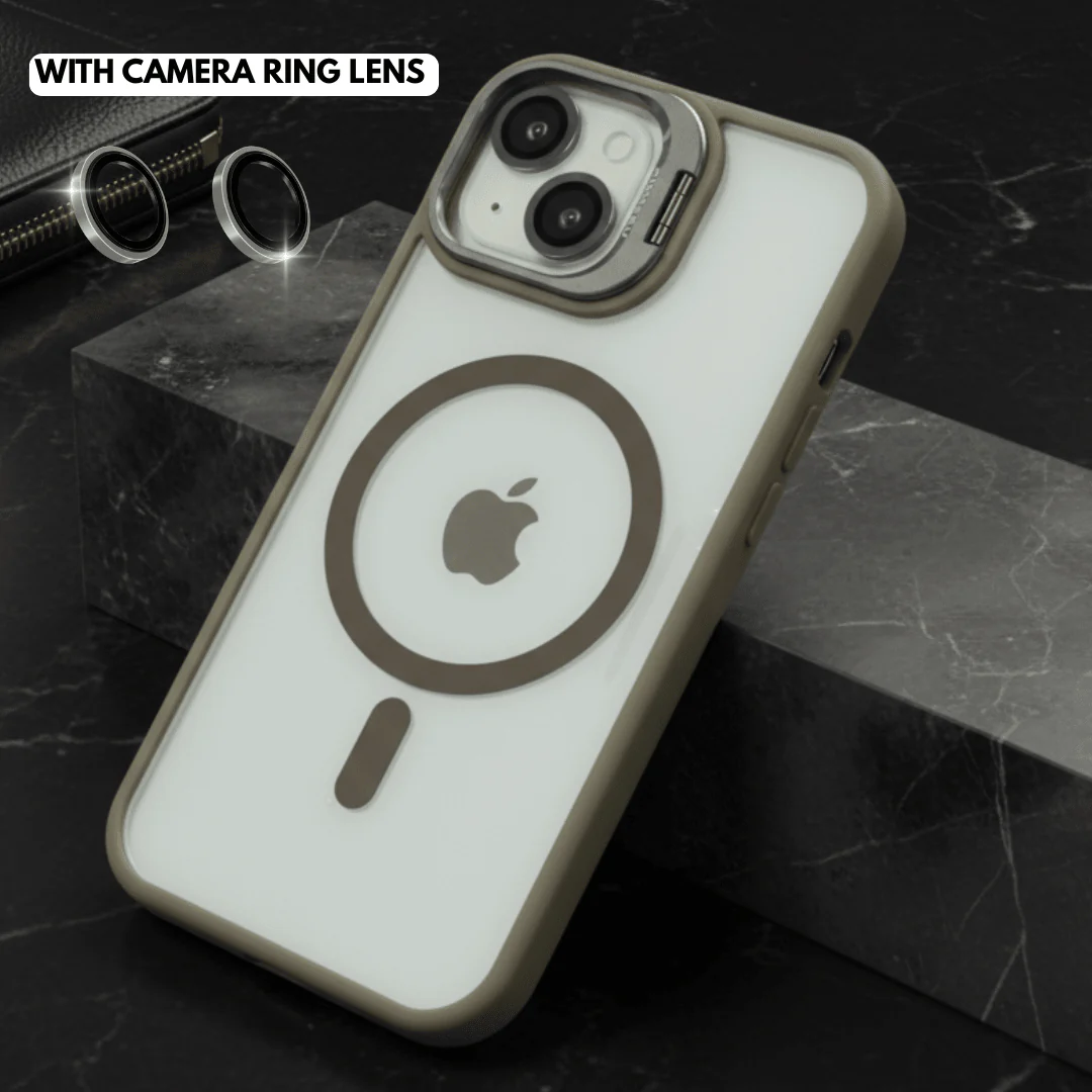 Grey XINREEU Transparent Case for Apple iphone 14 Plus