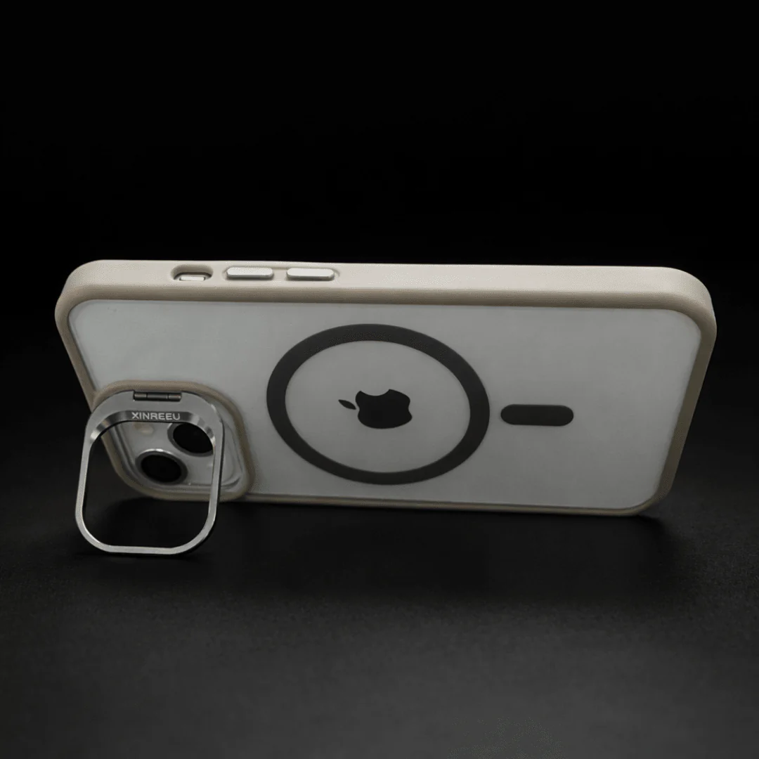 Grey XINREEU Transparent Case for Apple iphone 14 Plus - Image 3