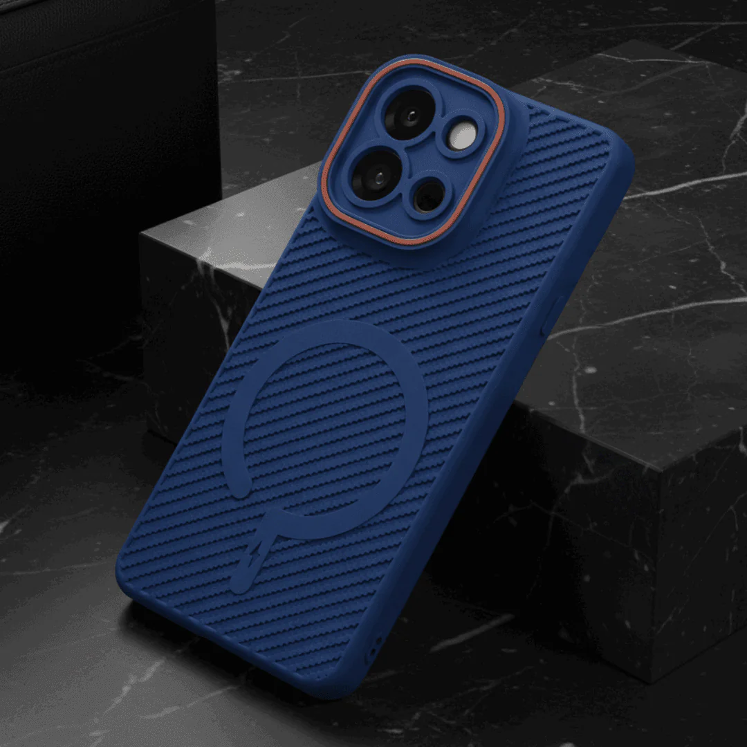 Gripon Dark Blue Silicone Case for Oneplus 13s