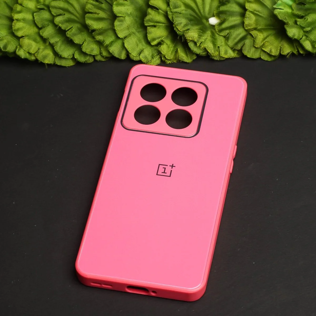 Dark Pink camera Safe mirror case for Oneplus 10 Pro - Image 2