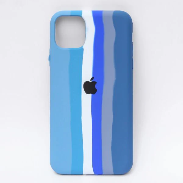 Indigo Silicone Case for Apple Iphone 12 Pro max - Image 2