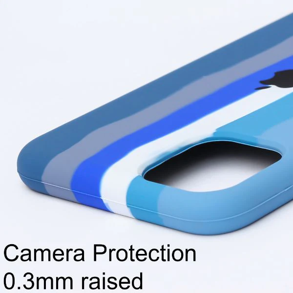 Indigo Silicone Case for Apple Iphone 12 Pro max - Image 5