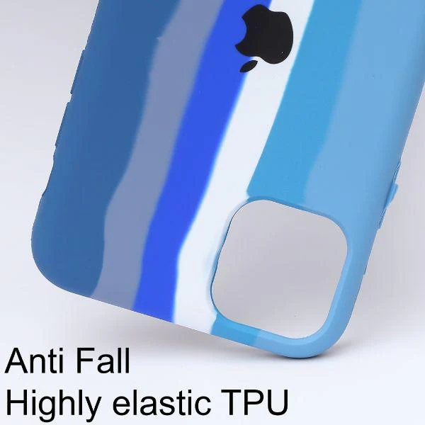 Indigo Silicone Case for Apple Iphone 15 Pro Max - Image 3