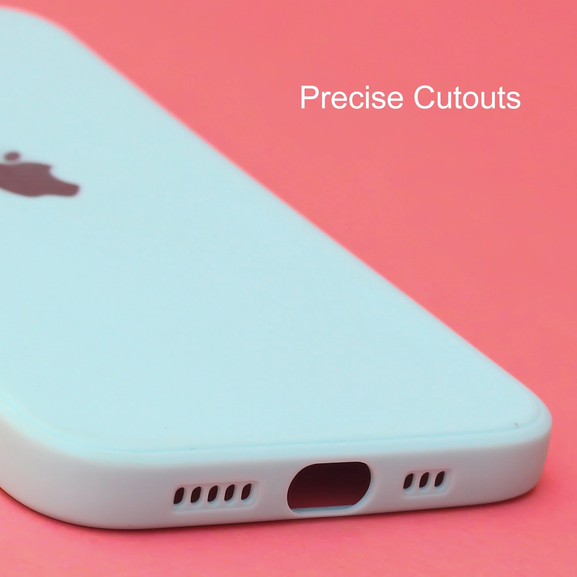 Light Blue Candy Silicone Case for Apple iphone 13 Mini - Image 5