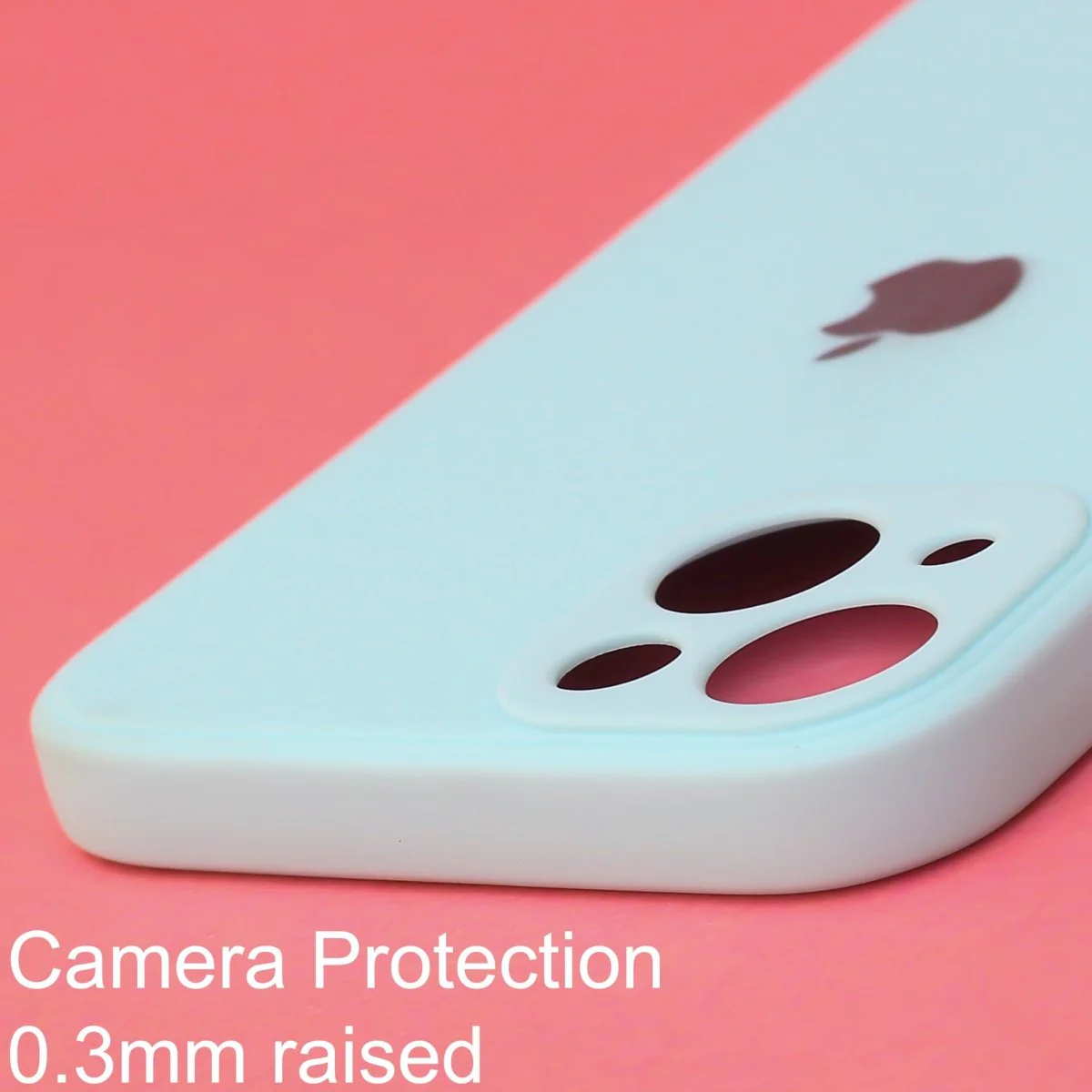 Light Blue Candy Silicone Case for Apple iphone 14 - Image 4