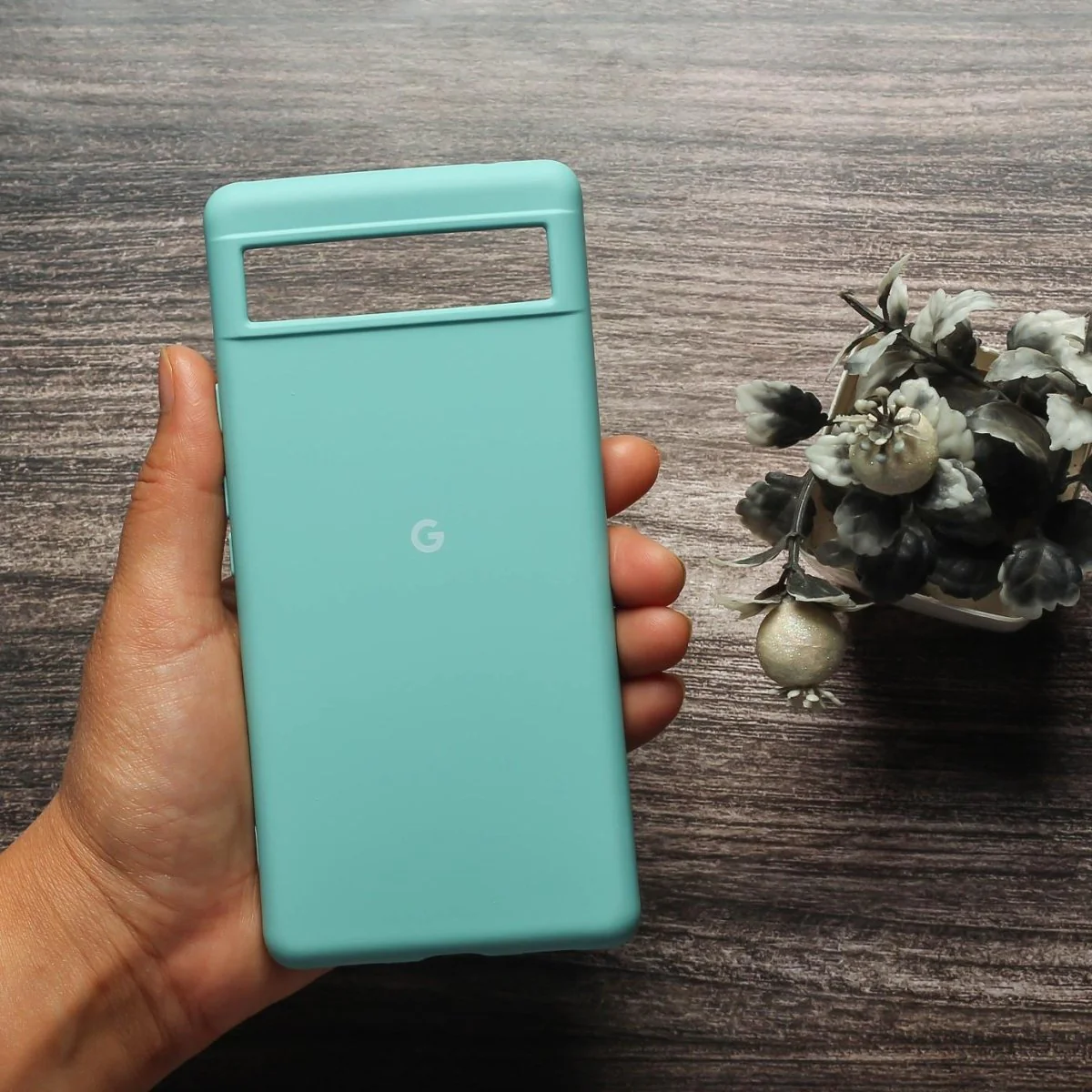 Light Blue Original Silicone case for Google Pixel 7