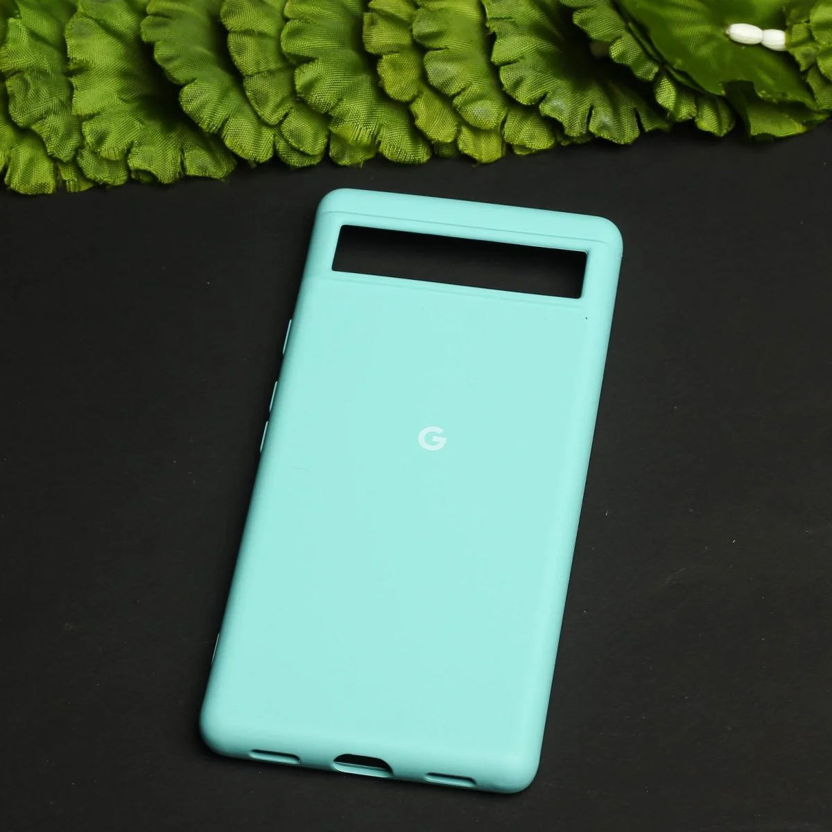 Light Blue Original Silicone case for Google Pixel 7 - Image 2