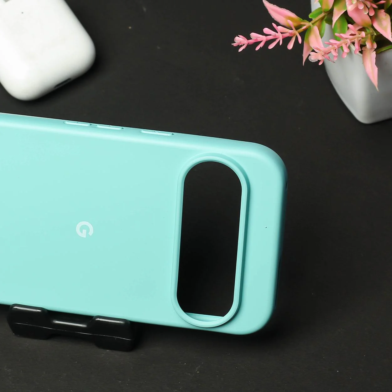 Light Blue Original Silicone case for Google Pixel 9 Pro - Image 3