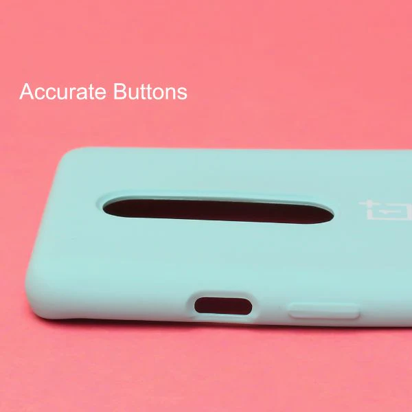 Light Blue Original Silicone case for Oneplus 8 - Image 3