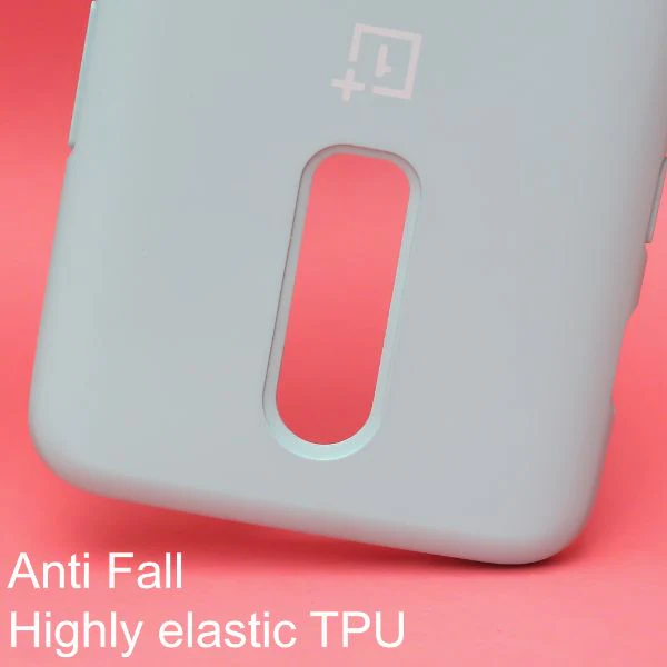 Light Blue Original Silicone case for Oneplus 6 - Image 2