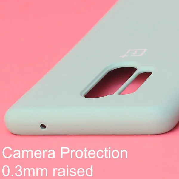 Light Blue Original Silicone case for Oneplus 8 Pro - Image 5