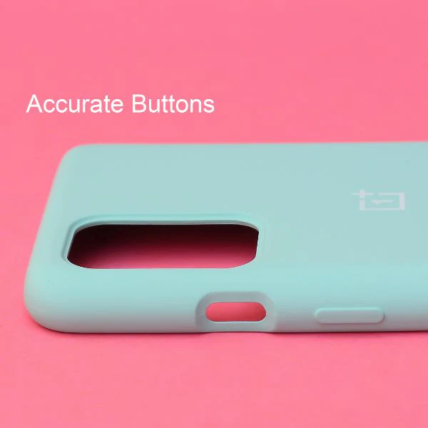 Light Blue Original Silicone case for Oneplus 9 Pro - Image 3