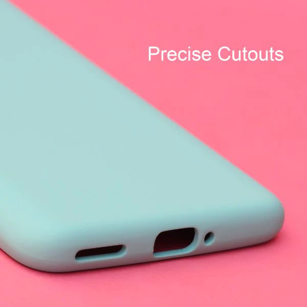 Light Blue Original Silicone case for Oneplus 9R - Image 5