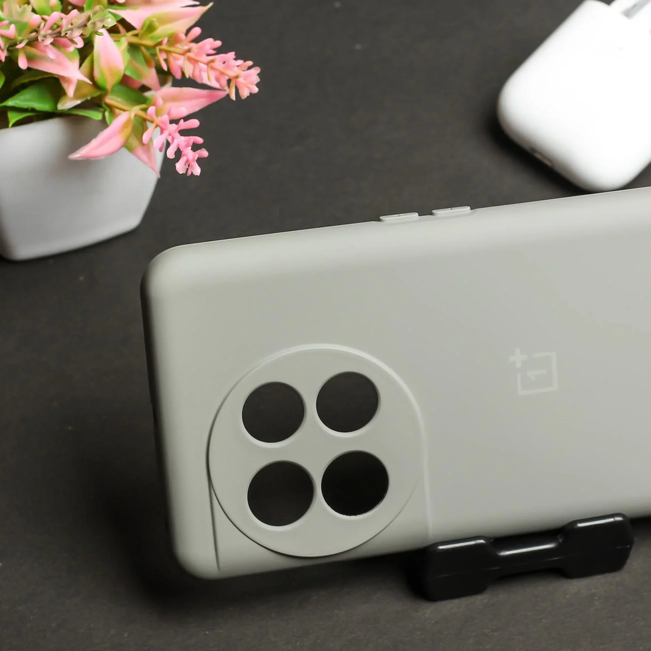 Light Brown Camera Original Silicone case for Oneplus 11R - Image 3