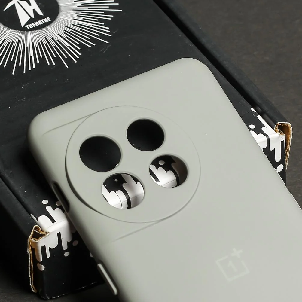 Light Brown Camera Original Silicone case for Oneplus 11R - Image 4