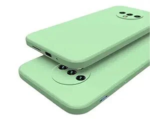 Light Green Camera Original Silicone case for Oneplus 7T - Image 2
