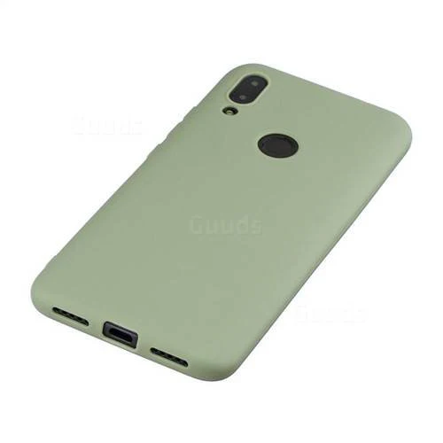 Light Green Camera Original Silicone Case for Redmi Note 7 Pro - Image 2