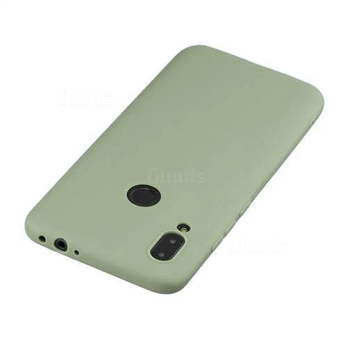 Light Green Camera Original Silicone Case for Redmi Note 7 Pro - Image 3